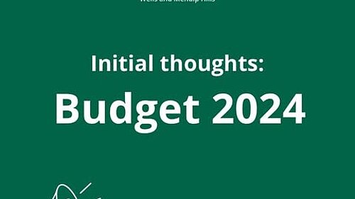 My Thoughts on the Budget