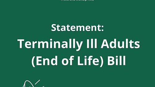 Terminally Ill Adults Statement